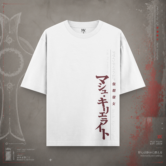 Mash Kyrielight Japanese Oversize Unisex T-Shirt