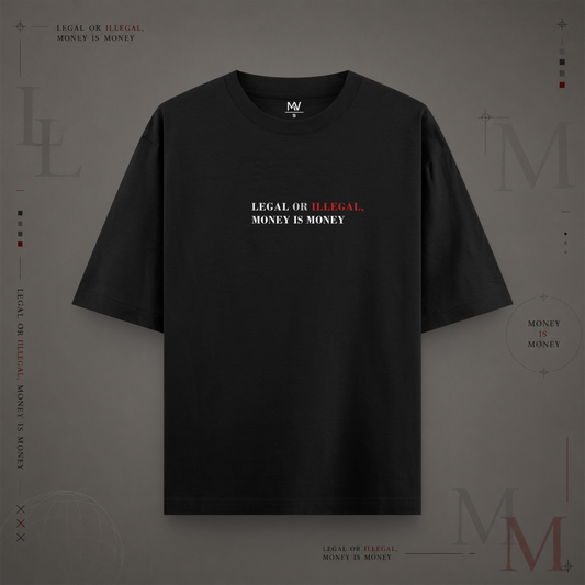 Legal or İllegal Oversize Unisex T-Shirt
