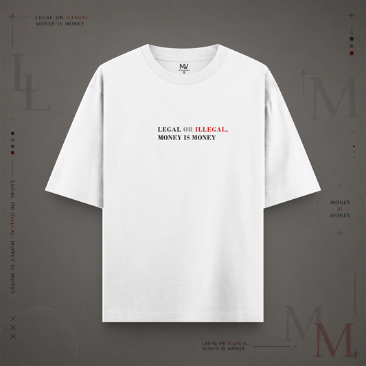 Legal or İllegal Oversize Unisex T-Shirt